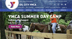 Desktop Screenshot of oilcityymca.org